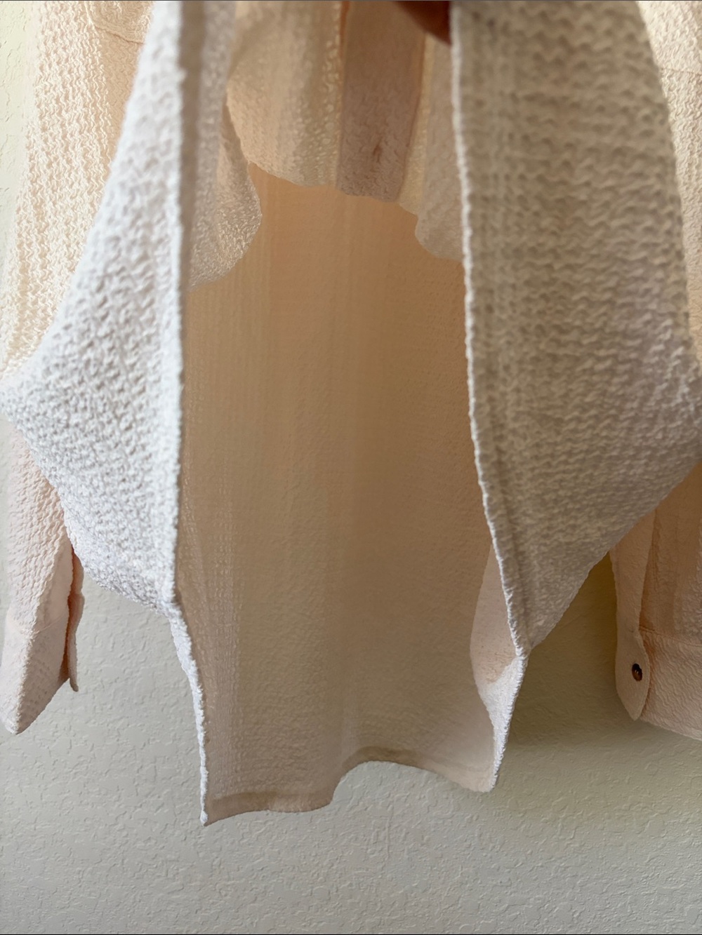 BKE Light Cream Button-Down NWOT - Picture 6 of 15